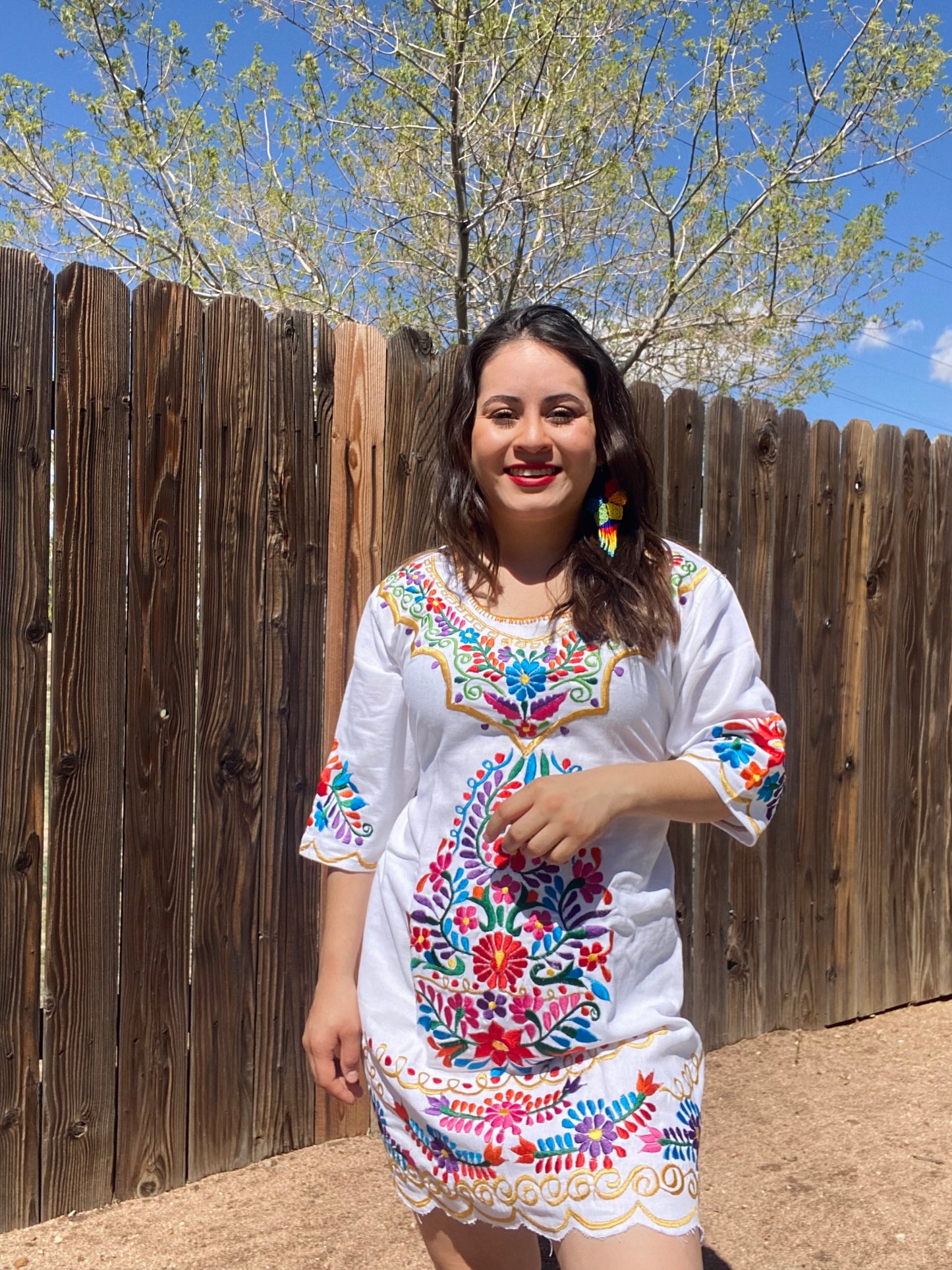 Colorcito Dress White