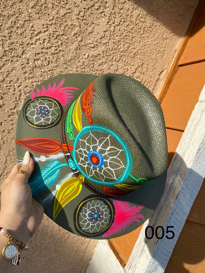 Hand painted Sombrero