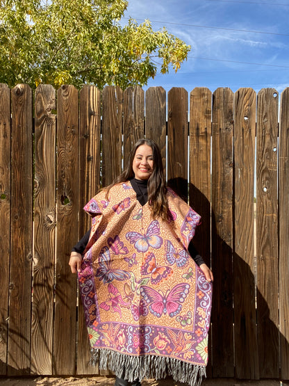 Butterfly poncho/gaban